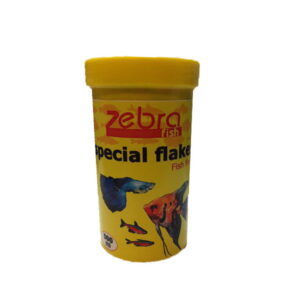 غذای ماهی زبرا مدل special flakes وزن 500 میل