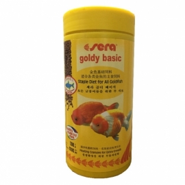 غذای ماهی سرا مدل Goldy Basic وزن 300 گرم| زرد
