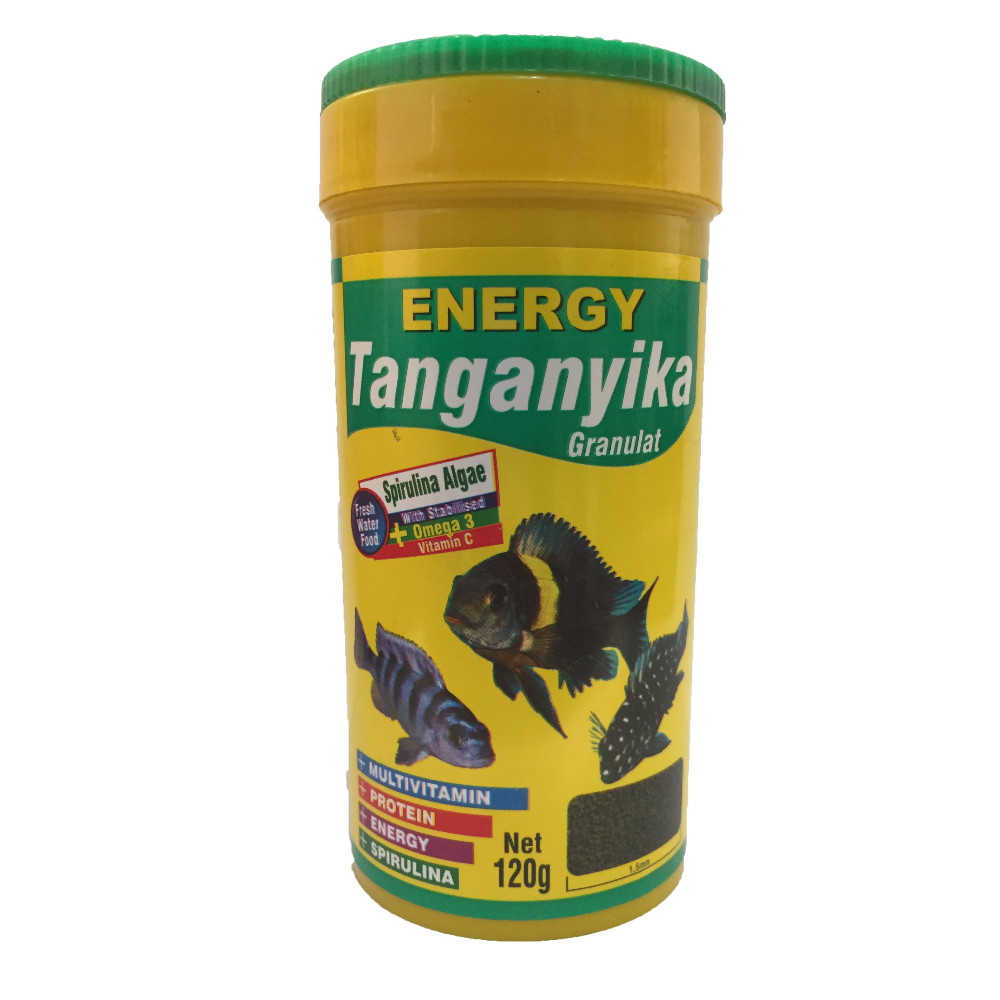 غذا ماهی انرژی مدل Tanganyika Granulat وزن120 گرم