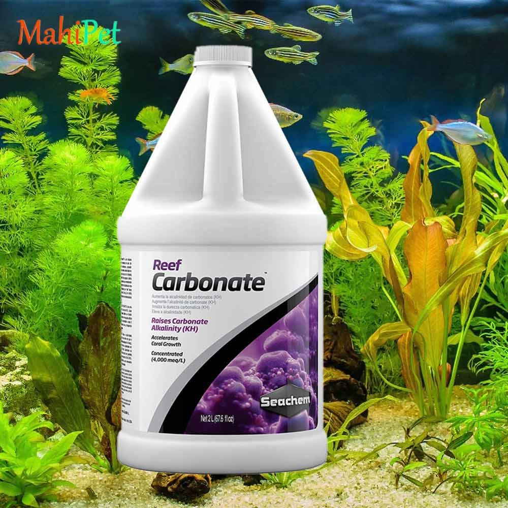محلول افزاینده سختی آب سیچم seachem Reef Carbonate