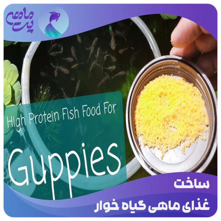 ساخت غذای ماهی گیاه خوار