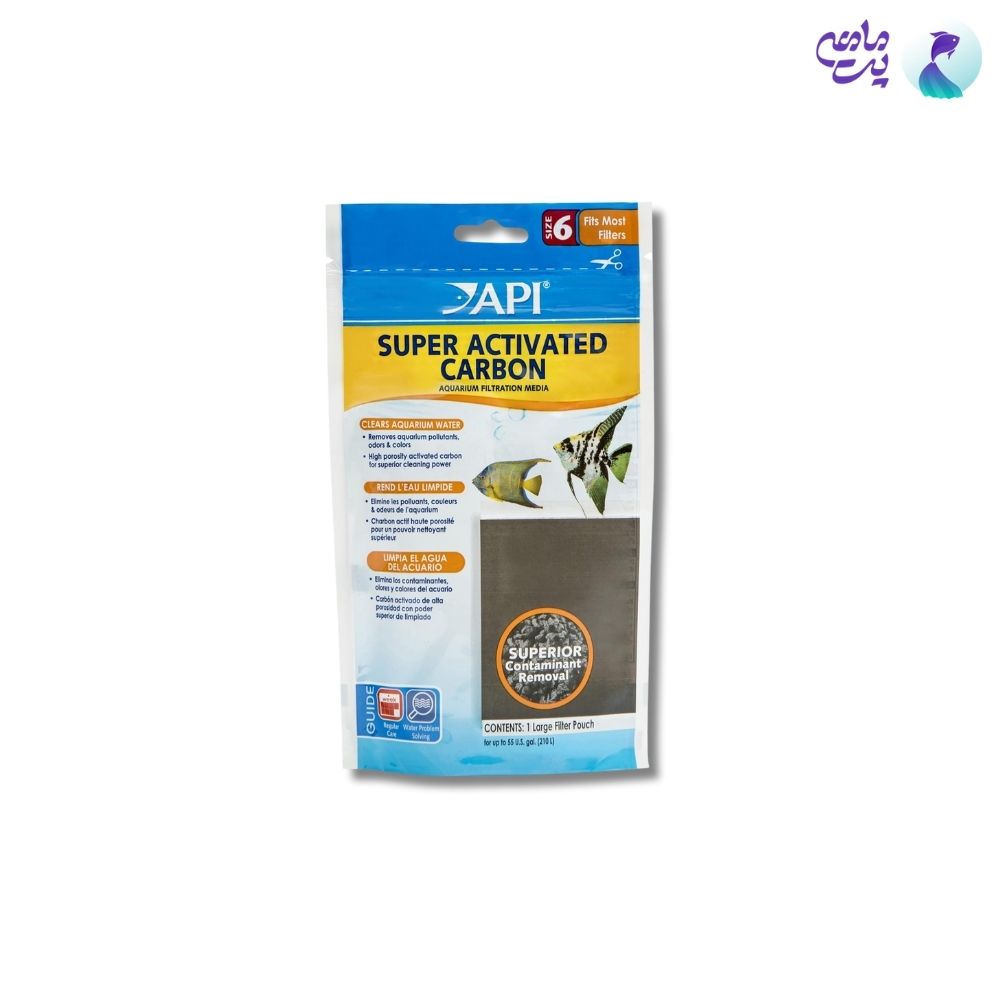 مدیا زغال اکتیو ای پی آی Super Activated (سایز 6)