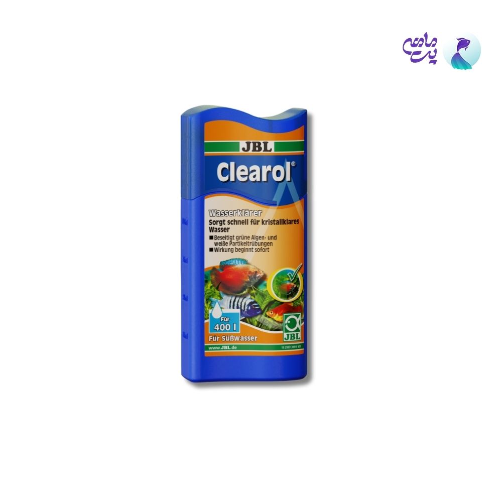 محلول شفاف‌کننده آب جی بی ال Clearol حجم 100 میلی‌لیتر
