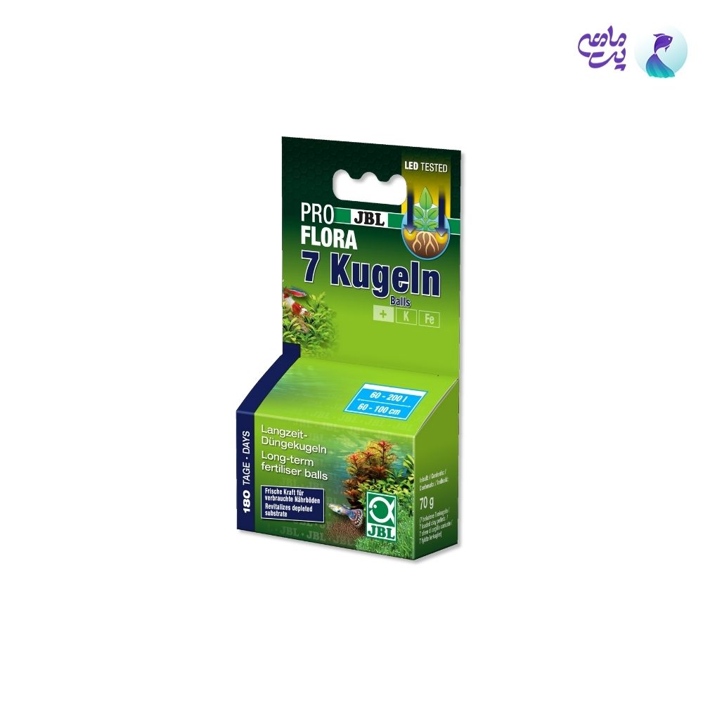 کود توپی تقویت بستر جی‌ بی‌ ال PROFLORA 7 Balls (7 عددی)