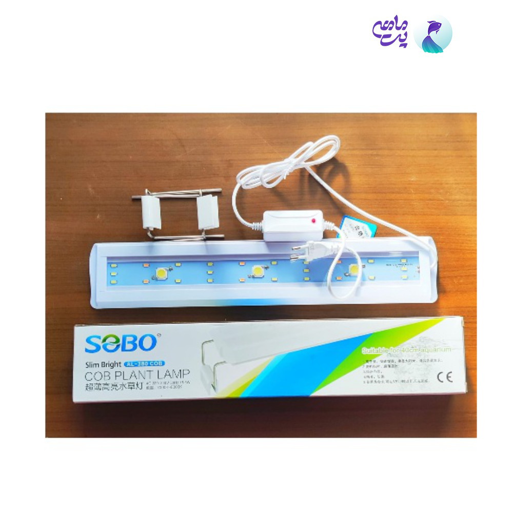 خرید نور آکواریوم سوبو مدل LED-AL-380-COB (سفید-صورتی) - ماهی پت ...