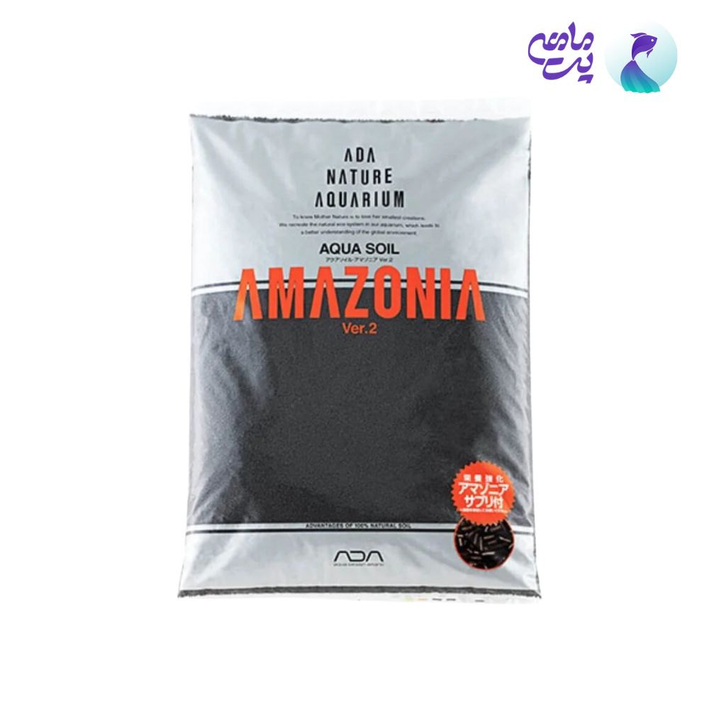 خاک بستر آکواریوم ای دی ای Aqua Soil Amazonia (ورژن 2 حجم 9 لیتر)