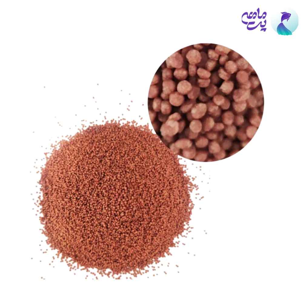 غذای فلوت (رو آبی) ماهی سایز 3 میلی متر 100 گرمی