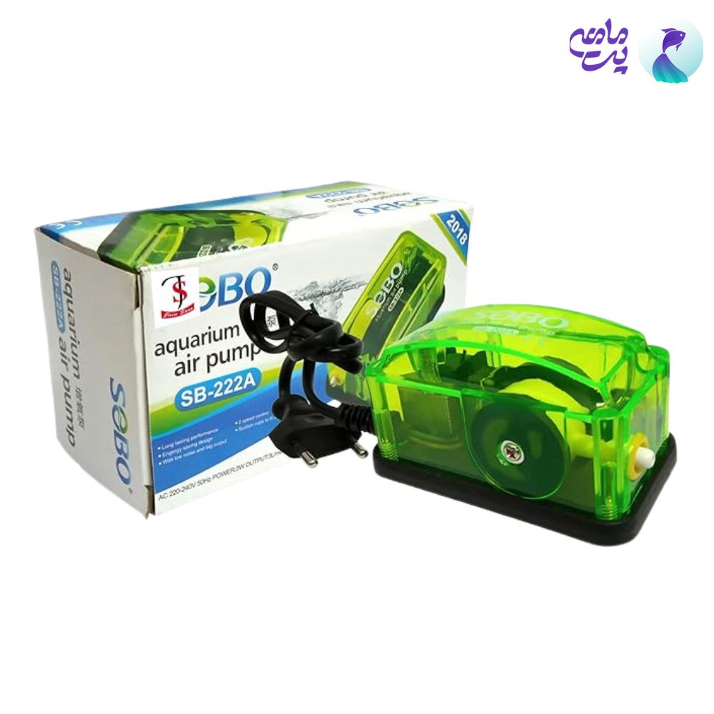 پمپ هوای آکواریوم سوبو مدل sb-222A