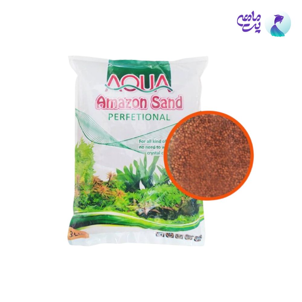 خاک آکواریوم آمازون سند آکوا Perfectional حجم 3 لیتر