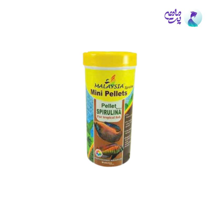 غذای ماهی آکواریوم مالزی Mini Pellete Spirulina (280 میل)