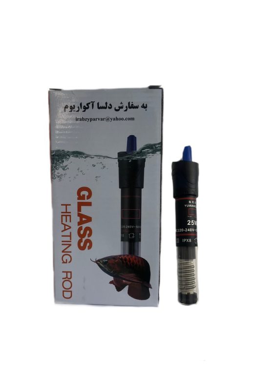 بخاری شیشه ای آکواریوم YJ-912 (25 وات)