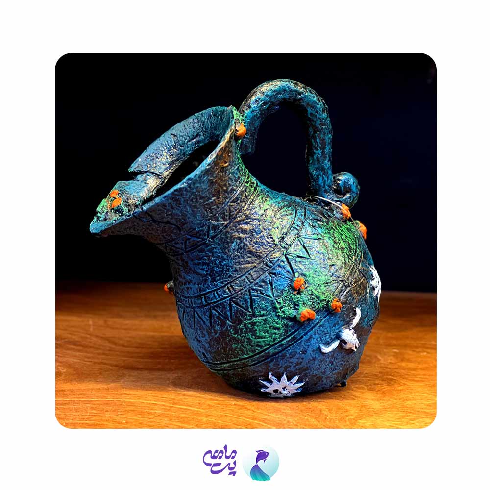 پلی استر طرح کوزه F-025